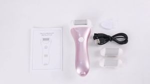 Máy Mài Chân Điện Cầm Tay Hút Chân Không Dụng Cụ Loại Bỏ Chai Sạn Điện Tử Màu Xanh Lá 2 Cái Sạc Lại Được Máy Chà Chân Chăm Sóc Chân