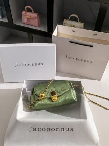 New Chinese Style Genuine Leather Envelope Bag Womens Crossbody Bag Luxury Sensation Fashion Trend Soft Handle Magnetic Buckle