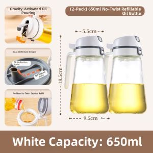 TAILI | Drip-free Food-grade Glass Oil Dispenser