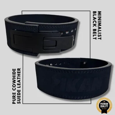 13MM GYM LEVER COWHIDE GYM BELT by SIKAN ACTIVEGEAR