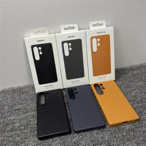 Samsung | Original Leather Case For Samsung S25 Ultra Full Protective Phone Back Cover Shockproof Shell For Galaxy S25Plus S25+ With Box