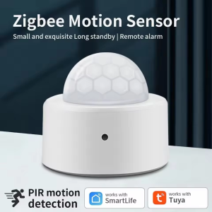 Zigbee Mini PIR Motion Sensor Human Motion Infrared Detector Security Alarm Work With Alexa Google Home Zigbee2MQTT Need Gateway