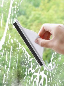 Mini Silicone Scrubber Chổi Lau Kính Phòng Tắm Đèn Rửa Mặt Công Cụ Vệ Sinh Bằng Silicon Chổi Lau Thủy Lực Nhỏ Chổi Lau Mặt Bàn