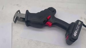 ชุดหัวเลื่อยไฟฟ้าพร้อมแบตเตอรี่แบบพิน ชุดมอเตอร์เลื่อยไฟฟ้ามือเดียว 02107