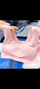 sg stock Disposable ice silk underwear ice silk bra Cool individual packaging free wash