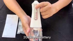 【COD】Electric Water Flosser Oral Care For Brace Tooth Cleaner Dental Floss For Braces Portable Oral Dental Irrigator Cordless Rechargeable Waterproof Bental Irrigator Fixed Bridge Teeth Oral Irrigator For Teeth Water Floss