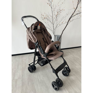 Ultra Lightweight Travel Umbrella Stroller Four Wheel Childrens Pushchair Folding Baby Carriage Sweeby S-1047A Steel Frame EVA Wheels