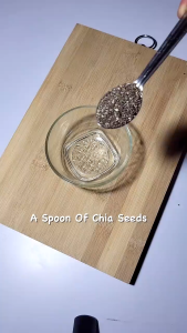 Chia Seeds 50g | Natural High Fiber Omega-3 Superfood for Smoothies Yogurt & Healthy Drinks