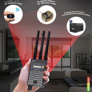 Thiết Bị Chống Nghe Lén GPS Không Dây G618 Máy Dò Camera WiFi Ẩn Để Bảo Vệ Quyền Riêng Tư An Ninh