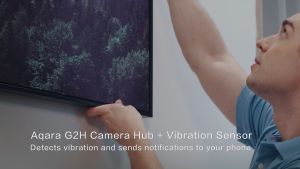 Aqara Vibration Sensor (White) Supports Apple HomeKit, Google Home, and Amazon Alexa