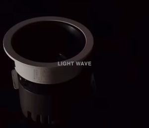 <ANTI GLARE>10W COB RECESSED SPOTLIGHT BLACK/GUN BLACK/ROSE GOLD RECESSED LED EYEBALL LIGHT