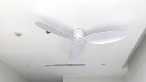 Quạt trần thấp | quạt trần chung cư gió mạnh cổ ngắn 18cm cánh lá cao cấp động cơ DC siêu tiết kiệm điện