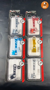 PROPER Bracket Breket Klem Selang Rem 80mm Silver Perak Fitting