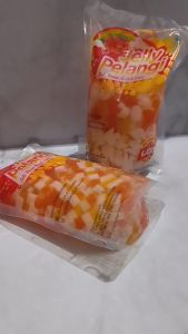 MR Jelly Rasa Buah 1Kg / 500gr Nata De Coco Topping Minuman Jeli Campuran Es Puding Jely Agar Ager