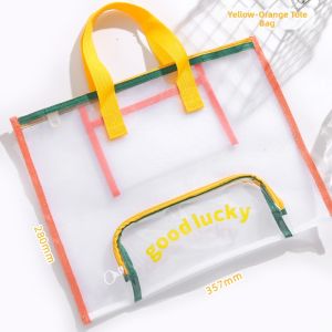 Zippered Mesh Document Bag Large Capacity