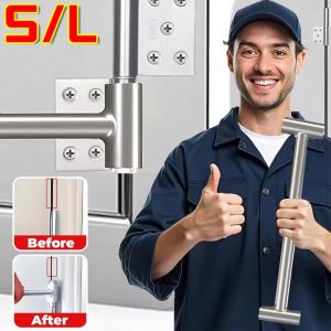 2Pcs Heavy-duty Hinge Gaps Adjusting Wrench Double Head Steel Bending Tool Home Door Hinge Adjustment Labor-Saving Repair Spanner