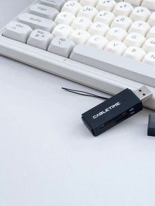 CABLETIME Đầu Đọc Thẻ Và Bộ Chuyển Đổi USB 3.0 2 Trong 1 Tốc Độ Cao 5Gbps SD/TF Cho PC Phụ Kiện Máy Tính Xách Tay Máy Ảnh