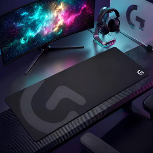 Logitech | Ultra-large Thick Gaming Mouse Pad for FPS Office & Home Lock-stitch