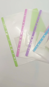 A4 Binder Pocket With Card Detachable File Bag inserted Clear Material Booklet Paper Storage Multi-Layer LearningMaterial Classification Material Bag 31x24cm