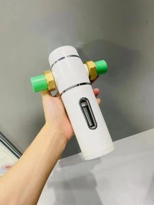 OUGEFENG | Lifetime No-Replace Automatic Backwashing Whole House Pre-filter with Universal Swivel Joint Copper