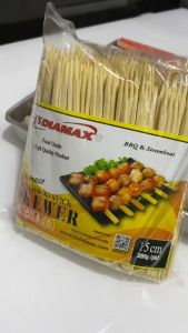 15cm/18cm/20cm/25cm Lidi Cucuk Oden Fruit Bamboo Skewer Sausage Eggroll Stick Corndog Stick Jelly Ball Stick Skewer