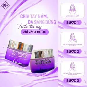 Bộ ngày + đêm Kem Nám Tàn Nhanh GK.SKIN nhập khẩu chính hãng Hàn Qu