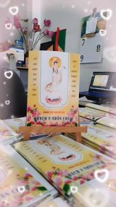 Sổ Bạch y thần chú khổ 14.5 x 20.5cm