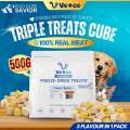 Freeze Dried Cubes Booster Gemuk Kucing Premium Cat Booster Gemok Chicken Cube For Cat Freeze Dried Cat Treats Food 500g. 