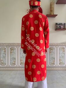 [FREESHIP] combo TRỌN 1 bộ áo dài khăn đóng nam nữ 🌺 CAO CẤP 🌺 áo mừng thọ áo lễ gấm thái tuấn cao cấp
