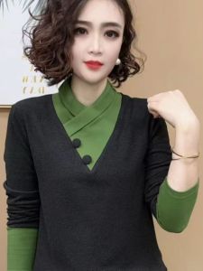 QIAOXIZI | Warm Knit Sweater for Women Middle-aged Mothers Ageless
