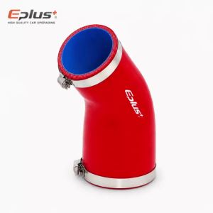 Ống Nối Silicon Đỏ Cho Bộ Tản Nhiệt Ô Tô Khớp Nối 45 Độ Bộ Giảm Tốc Đầu Nối Đa Năng Ống Gel Silica