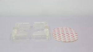 Bộ 4 miếng bọc góc bànche cạnh bànbọc góc tủ nẹp góc nhựa dẻo trong suốt