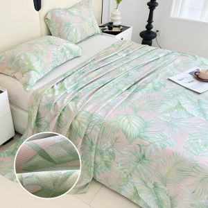 NAIYOUCHENG | Natural Cooling Bamboo Fiber Air Conditioned Mat Set