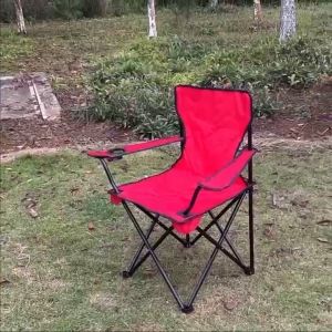 【COD】 Armrest folding chair Indoor and outdoor outdoor camping chair beach chair director chair hiking chair fishing chair