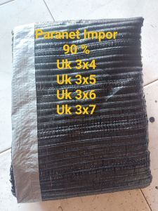 paranet 90% siap pakai dengan list terpal dan mata ayam ukuran 3x73x63x53x4