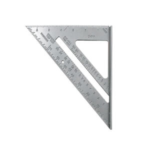 Moda Triangle Ruler Aluminum Alloy Speed Protractor Square Miter Carpenter Tool 255 ×180 Mm