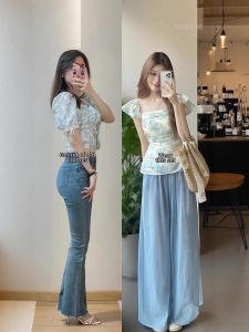 XUECAIQI | Floral Graceful Slimming Womens Clothing Suit