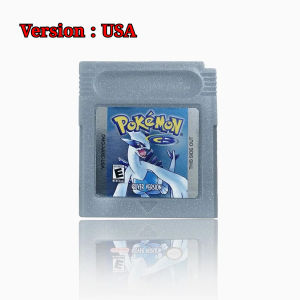 Bandai | GBC Game Pokemon Series 16Bit Video Game Cartridge Console Card Red Blue Crystal Gold Green Silver Yellow Multilingual Card