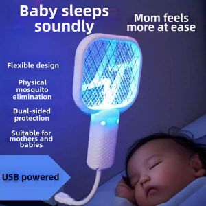 TIANZHENTONGXIU | Portable Indoor Outdoor Dual-purpose Mosquito and Fly Killer 2-in-1