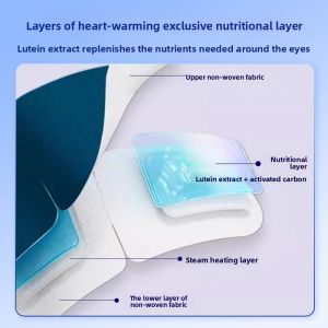 MONLEYTA | Steam Eye Mask Sleep Aid Eye Care Heating Eye Patch Men Women Students Fatigue Relief Night Sleep Blindfold Facial Heat Therapy