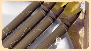 Bút kẻ mắt lâu trôi kháng nước Sweet Mint mềm mại tự nhiên Kẻ mắt đầu mảnh không lem màu khi gặp nước