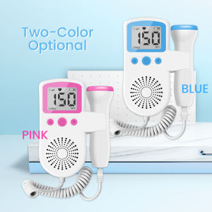 เครื่องฟังเสียงอัลตร้าซาวด์ JBMBHC เครื่อวัดอัตราหัวใจการเคลื่อนไหวของตัวอ่อนหญิงตั้งครรภ์ฟังการเคลื่อนไหวของทารกในครรภ์