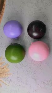 [J] Slow Rebound 7cm Sprinkle Steamed Buns Soft Stress Relief Toy Perfect For Home Office Relaxation Use