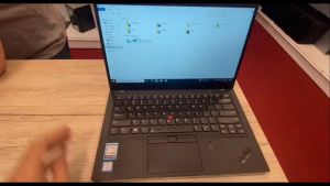 Lenovo Thinkpad X1 Carbon Gen 6 Slim Business Laptop i5 8th Gen 8GB RAM 256GB SSD 14 Inch Full HD Screen Display