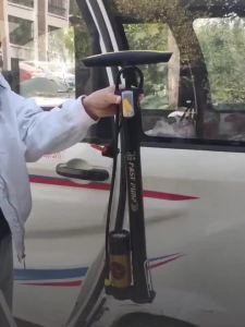 1วิเติมลมเต็ม สูบลมแรงดันสูง สูงถึง160PSI ที่สูบลมจักรยาน พร้อมบารอมิเตอร์ที่ชัดเจนแม่นยำ สูบลมรถมอไซค์ อัพเกรดกระบอกสอตเลส ระบบซัพแรง สูบนิ่มมือ ไม่เมื่อย ปั้มลมยาง สูบเติมลมยางรถ ที่สูบลม จักยาน สูบจักรยาน ที่สูบลมรถมอไช ที่สูบรถมอไซด์