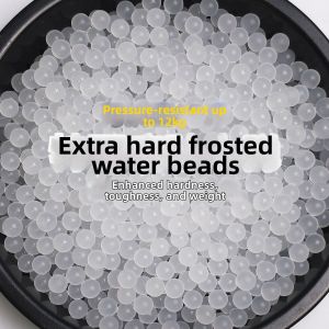 MAKEWAN | Hardened Resilient Frosted Glow-in-the-dark White Water Beads 6KG