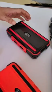 Portable Fishing Tackle Accessory Box / Baits Storage Tackle Box / Double Sided Fishing Lure Box