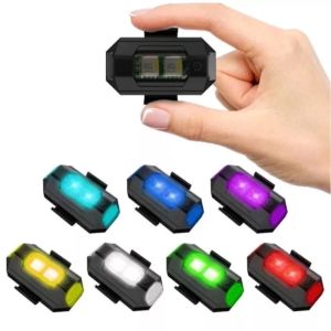 LAMPU LED KEDIP PESAWAT RGB LED AIRCRAFT PLANE 7 WARNA USB CHARGER MOBIL MOTOR