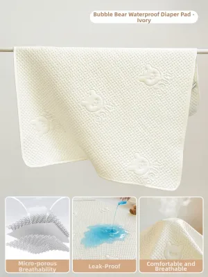 KAMONI | Waterproof Urine-Proof Soft Cotton Baby Bed Pad