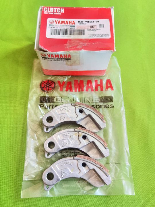 Clutch lining / Clutch shoe Mio Gravis, Yamaha Genuine Parts Made in ...